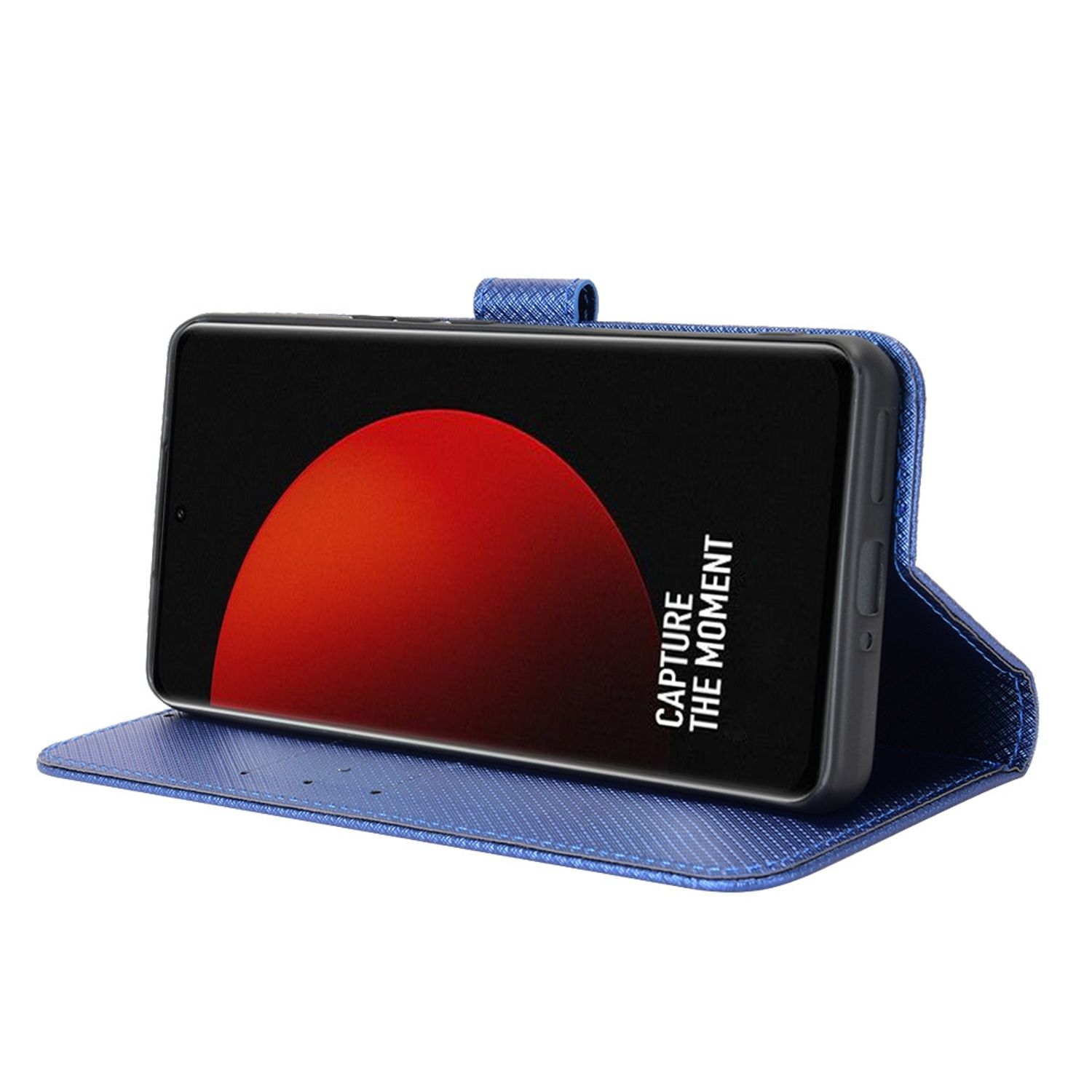 KÖNIG DESIGN Book Case, Bookcover, Ultra, 12S Blau Xiaomi