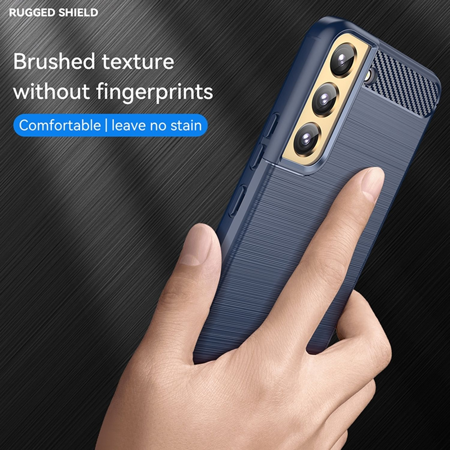 KÖNIG DESIGN Case, Backcover, Samsung, Plus S22 5G, Blau Galaxy
