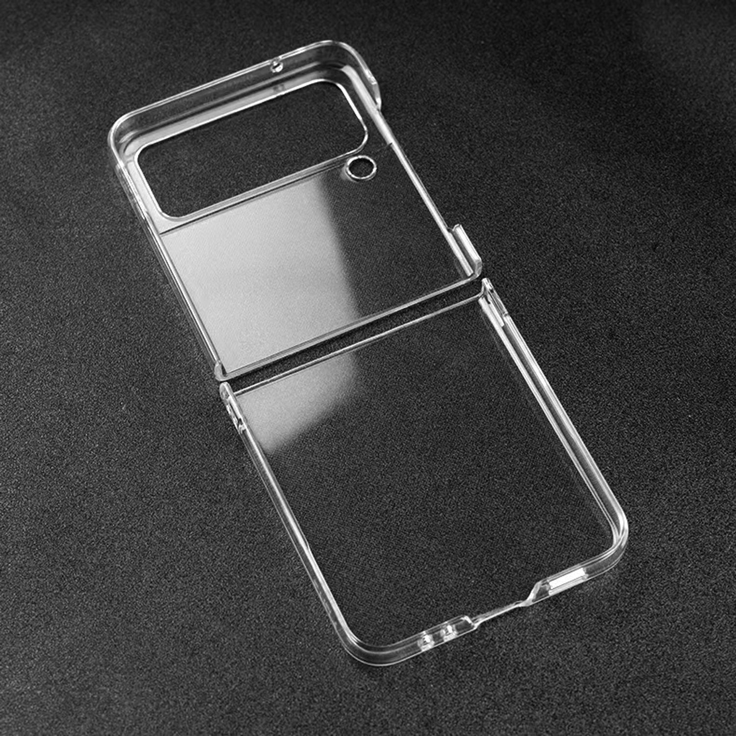 5G, Galaxy Backcover, Samsung, KÖNIG Case, Transparent Z DESIGN Flip4