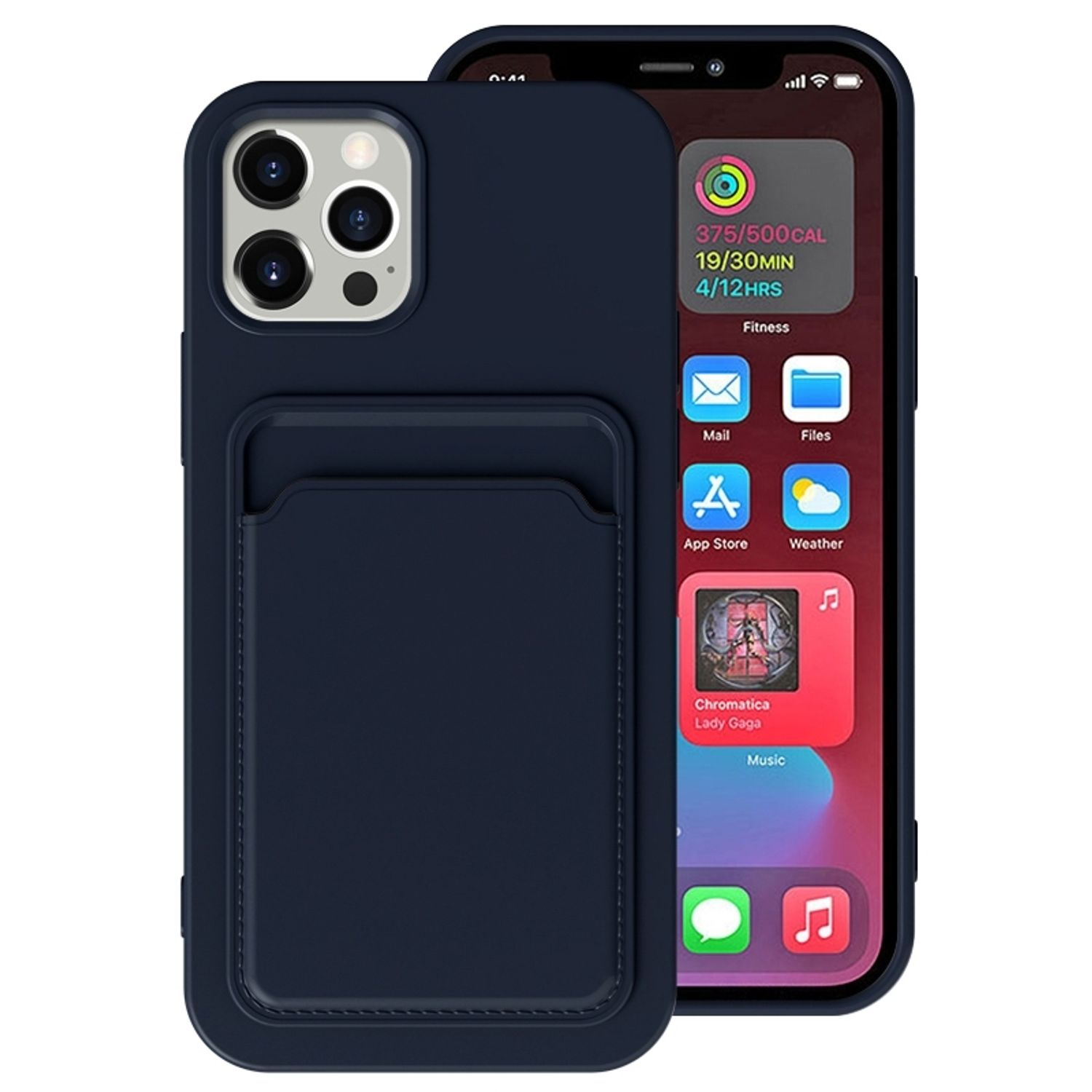iPhone DESIGN Blau Pro Backcover, Max, Apple, 14 Case, KÖNIG
