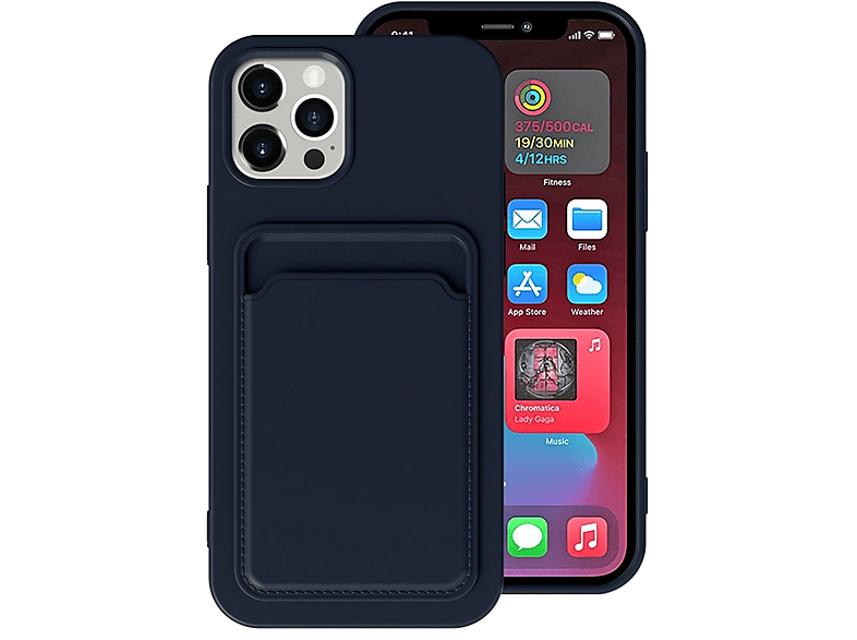 iPhone DESIGN Blau Pro Backcover, Max, Apple, 14 Case, KÖNIG