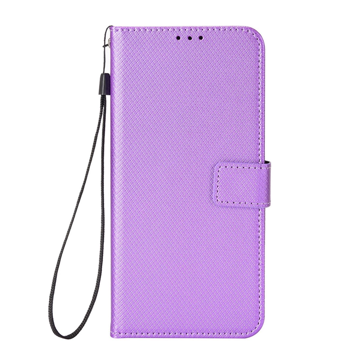 KÖNIG DESIGN Book Samsung, Violett Xcover Galaxy Bookcover, Pro, Case, 6