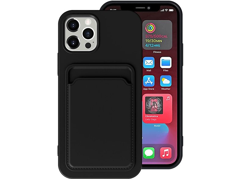 Apple, Pro 14 Schwarz Case, Backcover, DESIGN iPhone Max, KÖNIG