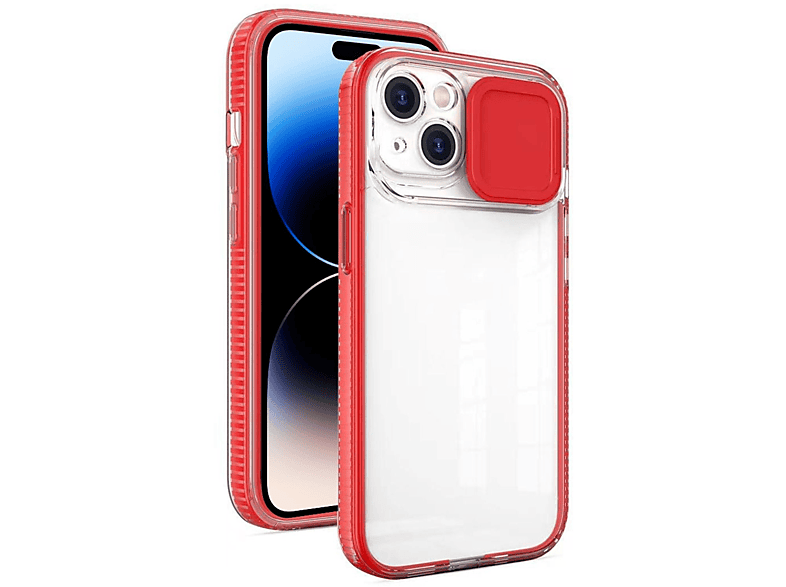 KÖNIG Pro, 14 Backcover, DESIGN Rot Apple, iPhone Case,