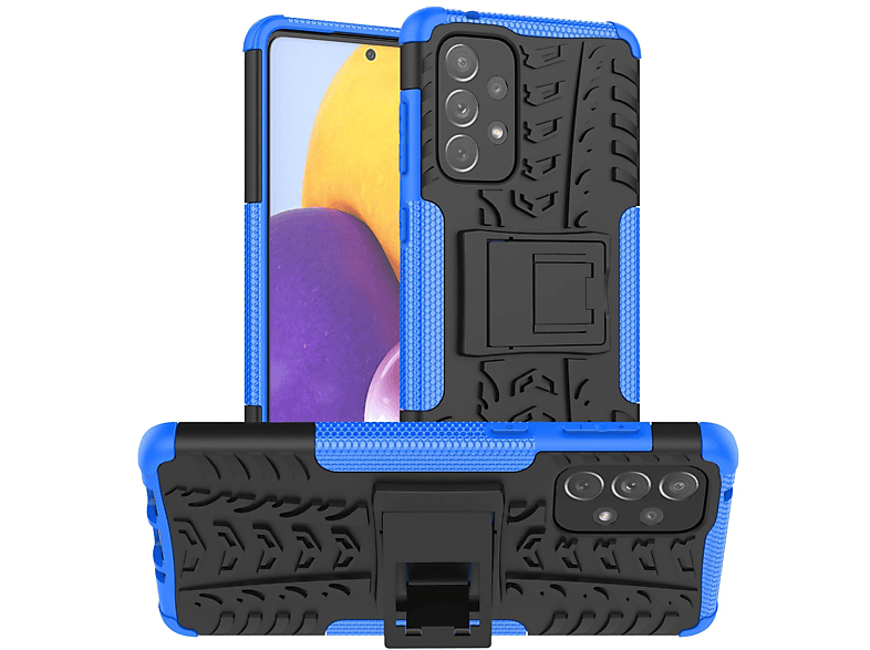 KÖNIG DESIGN Case, Backcover, Samsung, Galaxy A73 5G, Blau
