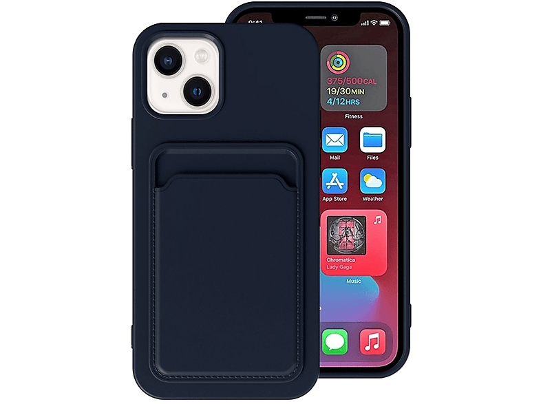 DESIGN Apple, Case, 14 Plus, iPhone KÖNIG Blau Backcover,