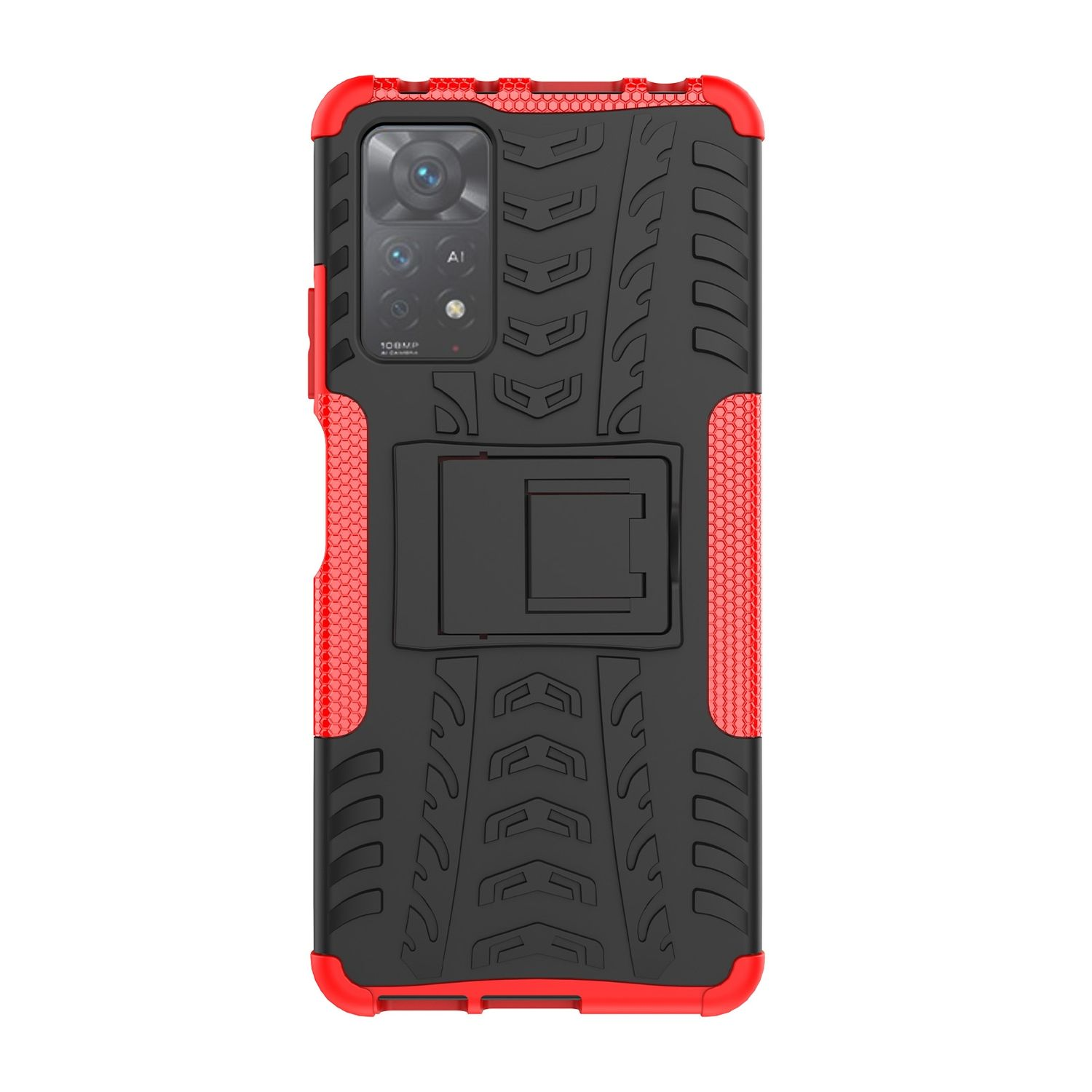 11 Backcover, Redmi Pro Rot KÖNIG DESIGN Case, Note Xiaomi, 5G,