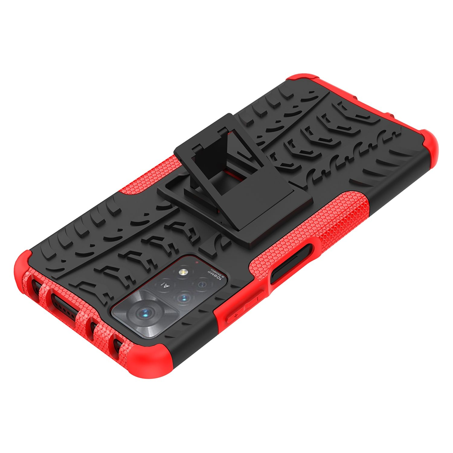 KÖNIG DESIGN Case, Backcover, Note Xiaomi, Rot Redmi Pro 11 5G