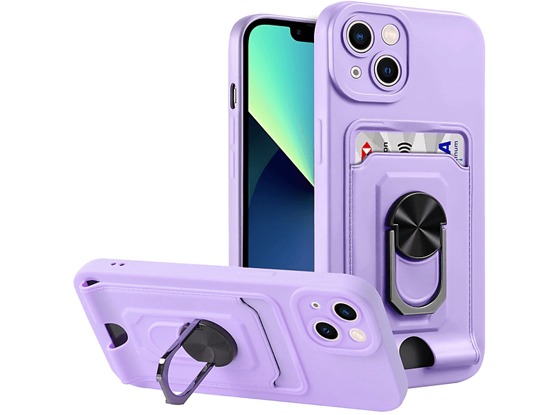 Case, KÖNIG Backcover, 14 DESIGN Apple, Plus, Violett iPhone