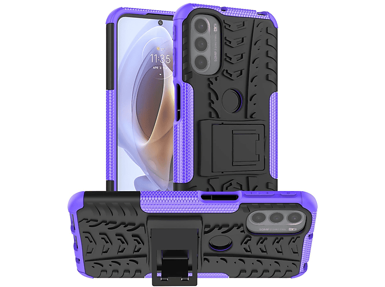 Case, Moto G31 DESIGN G41, Backcover, / Motorola, KÖNIG Lila