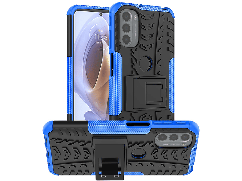 Case, KÖNIG G41, Motorola, Moto / Blau G31 Backcover, DESIGN