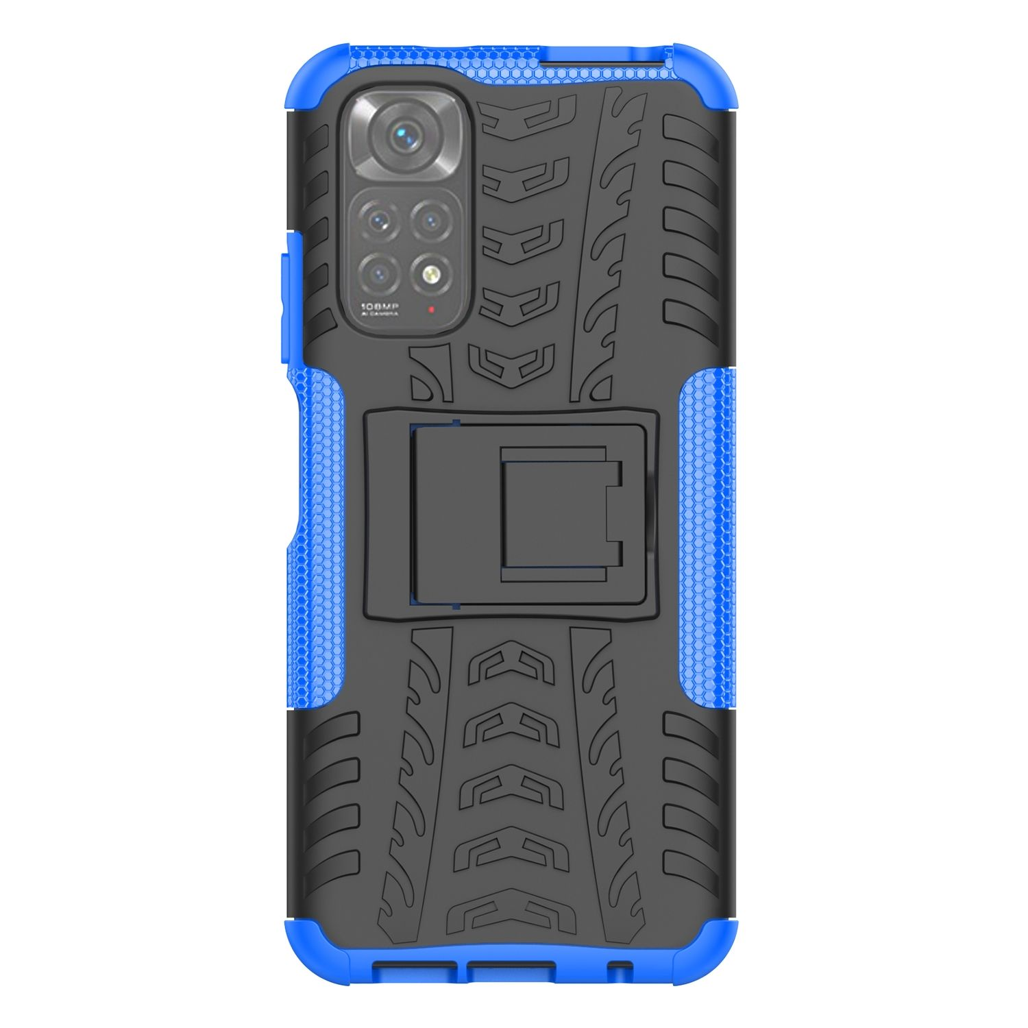 KÖNIG DESIGN Case, Backcover, Xiaomi, Redmi Note Blau Global, Note 11 / 11S