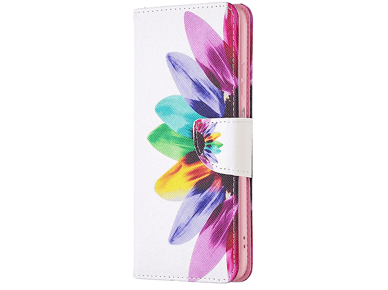 KÖNIG DESIGN Book Case, Bookcover, Samsung, Galaxy A23, Sonnenblume