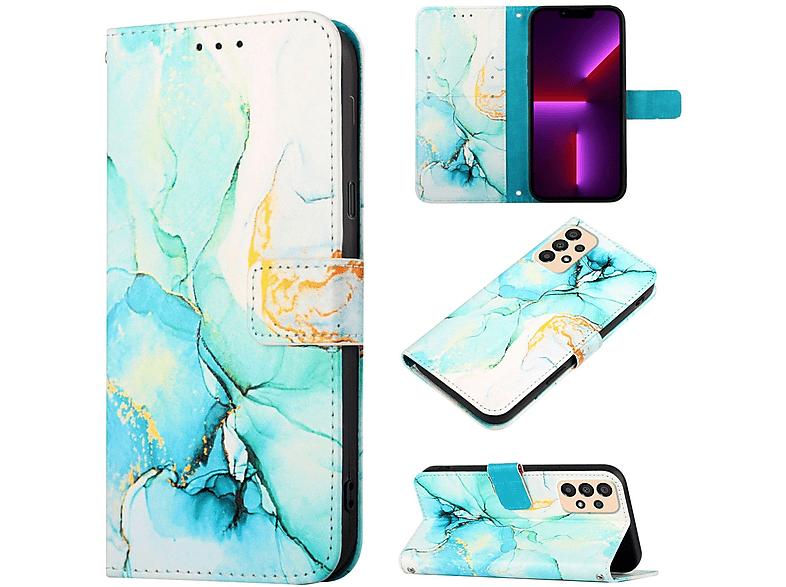 5G, DESIGN Case, Galaxy Bookcover, Samsung, Motiv KÖNIG Book A33 2