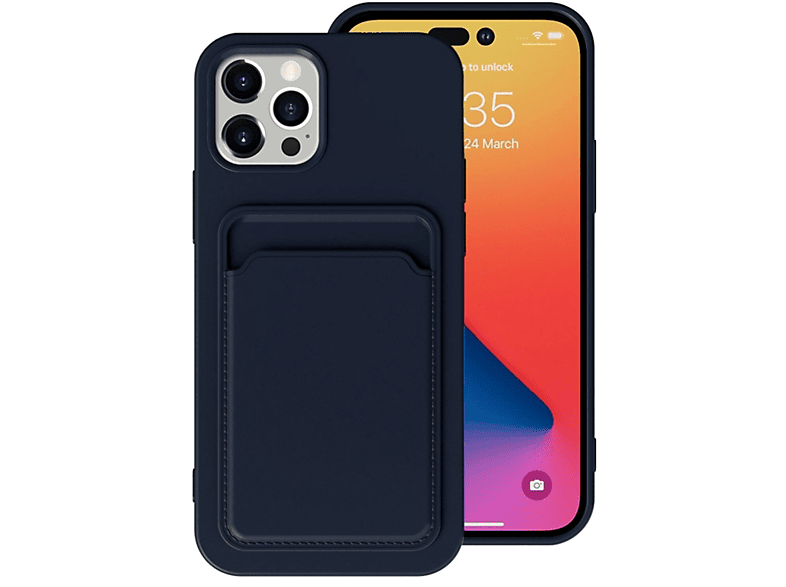 KÖNIG DESIGN Case, Backcover, iPhone Pro, Blau 14 Apple