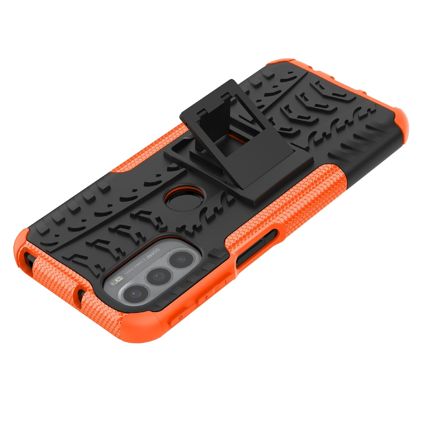 Case, G41, Orange KÖNIG DESIGN Backcover, G31 / Motorola, Moto