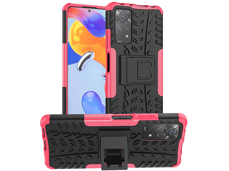 KÖNIG DESIGN Case, Backcover, Xiaomi, Pro Redmi Note Rosa 11 5G