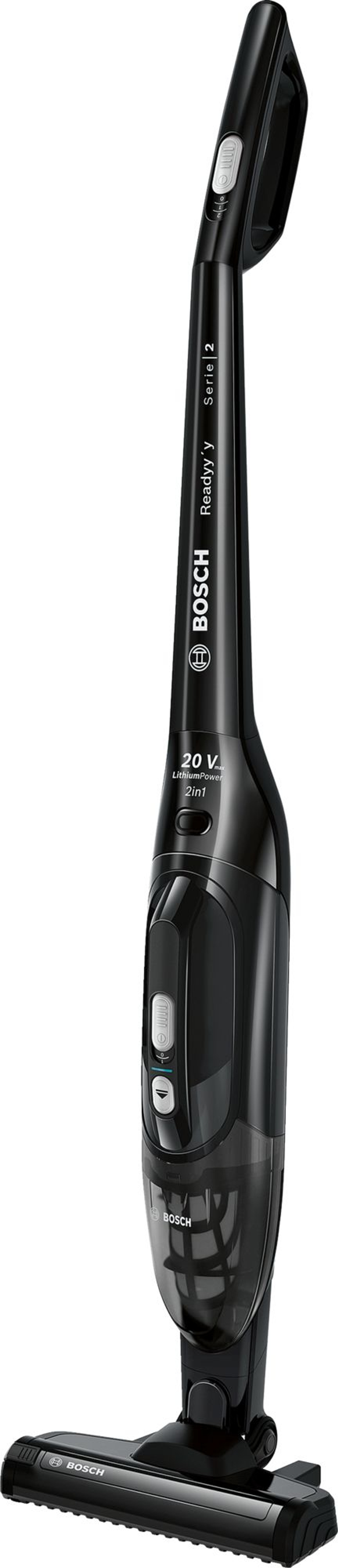 Aspirador escoba - BBHF220 BOSCH, 20 W, Sin bolsa, 40 min, Negro