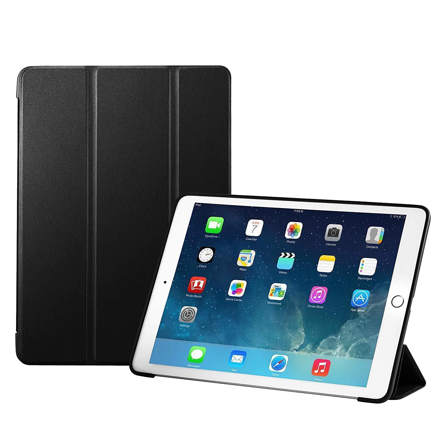 Polyurethan, Air schwarz iPad-Hülle für Bookcover Automatisches INF 5/6 iPad iPad 1/2 9.7\