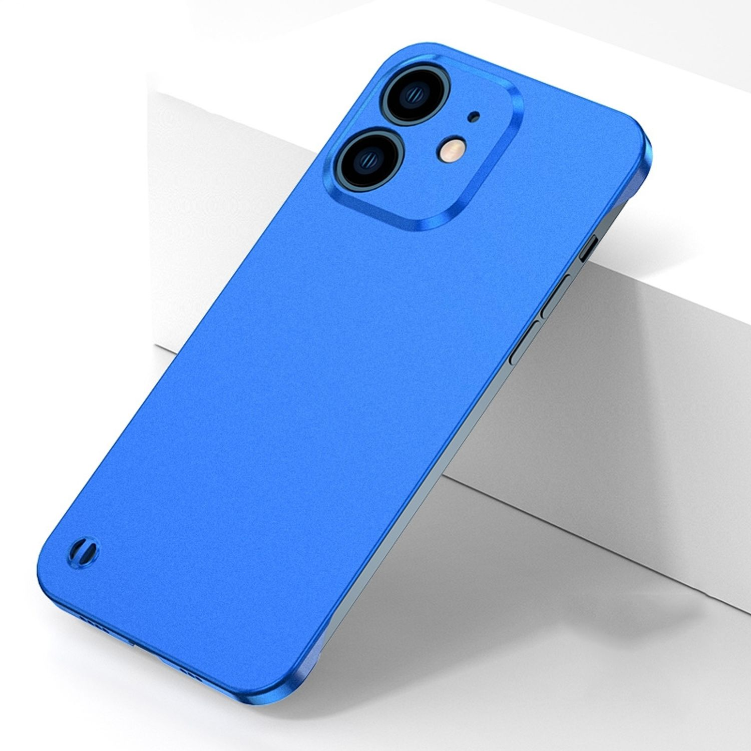KÖNIG DESIGN Case, Backcover, Apple, 12, iPhone Blau