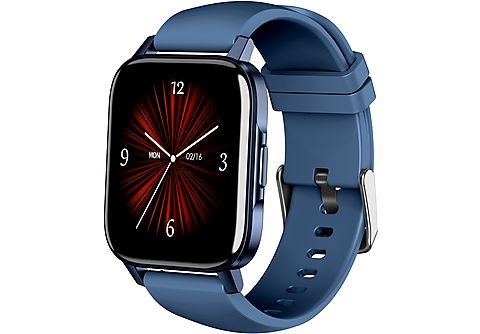 Smartwatch - LEOTEC LESW31B, Azul
