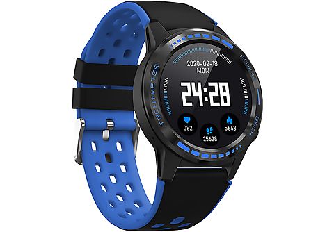 Smartwatch - LEOTEC LESW33B, Azul