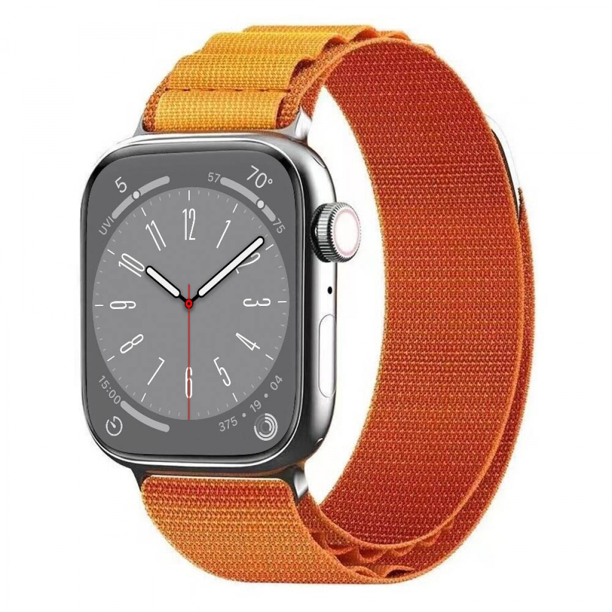 CASEONLINE Artic, Smartband, Watch Apple, 45mm, 8 Orange