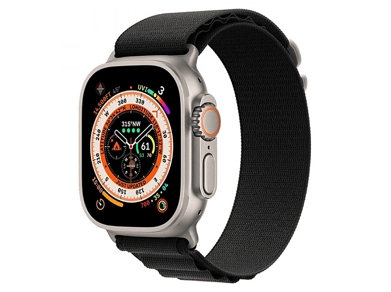 CASEONLINE Artic, Smartband, Ultra, Apple, Schwarz Watch