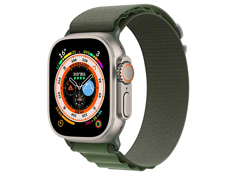 CASEONLINE Artic, Watch Smartband, Apple, Army Ultra