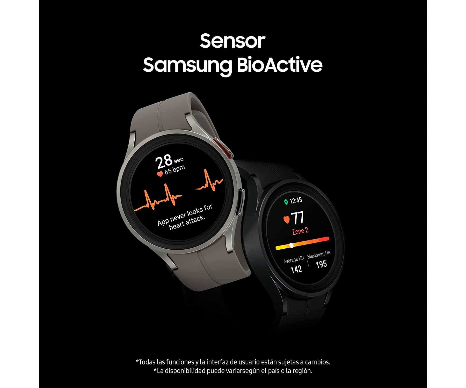 SMARTWATCH SAMSUNG Galaxy Watch5 Pro, Nero