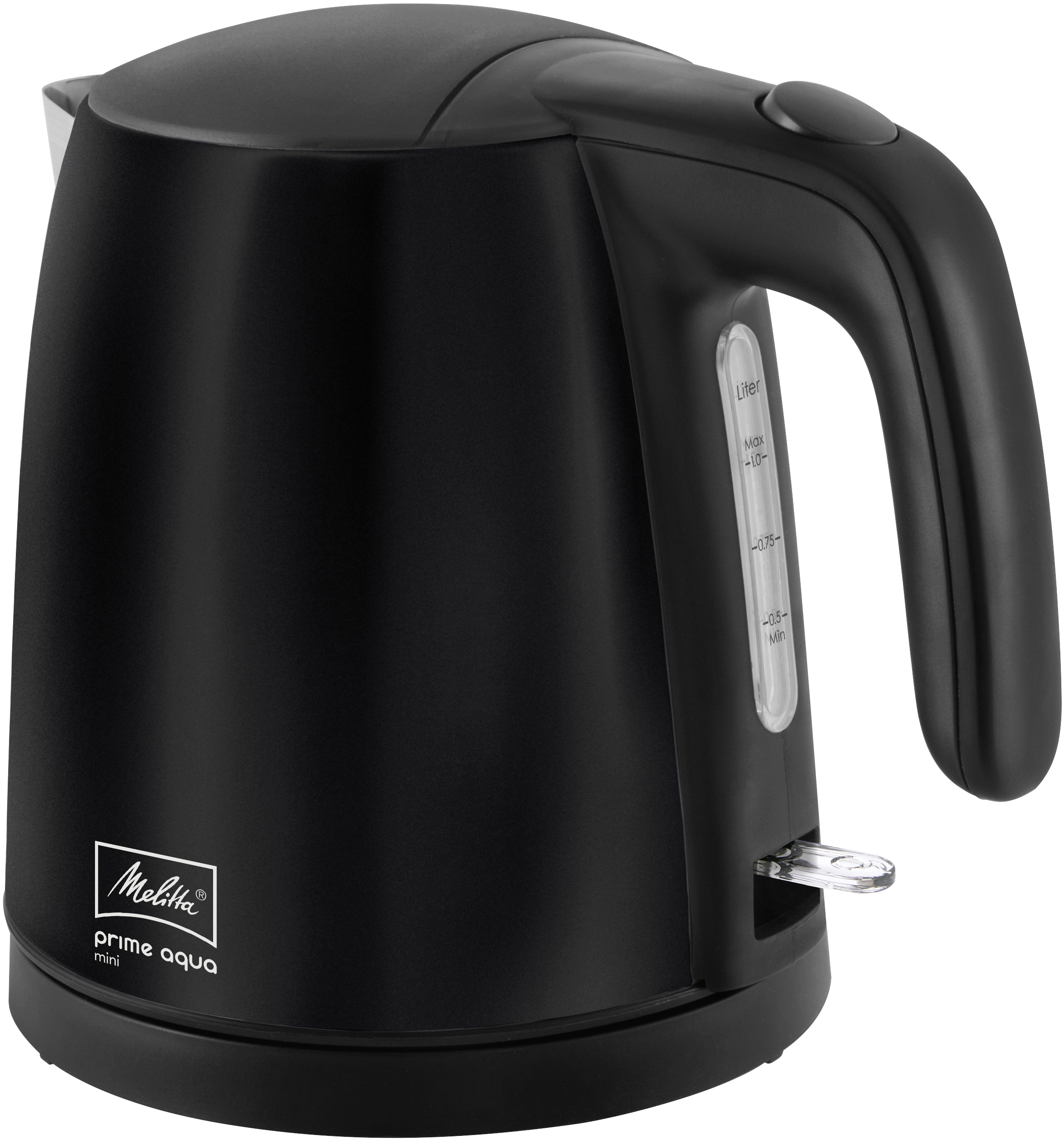 Mini MELITTA Wasserkocher, Black Aqua Edition Prime