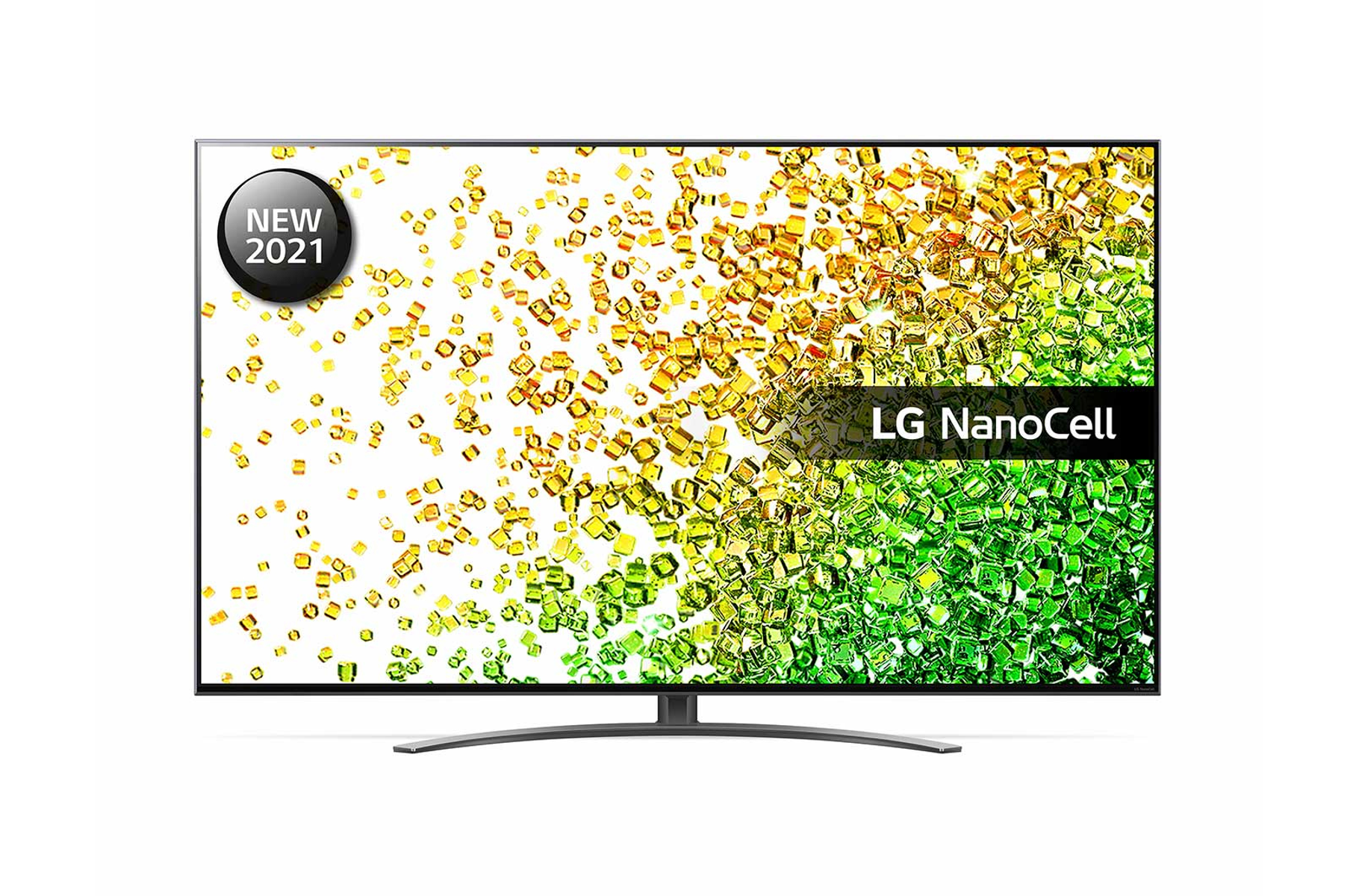 TV LED 55" - 55NANO866 LG, UHD 4K, Procesador Inteligente 4K α7 Gen4 con AI, DVB-T2 (H.265)Sí, Negro