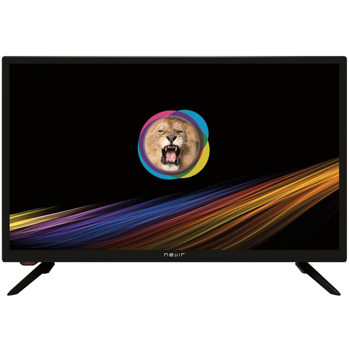 TV LED 24" - NVR-7710-24RD2-SMA-N NEVIR, HD-ready, -, Negro