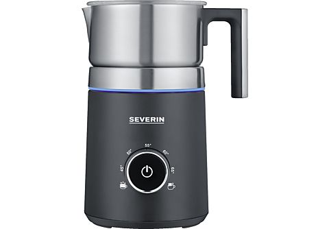 SEVERIN SM 3586 Milchaufschäumer, gebürstetschwarzsilber, 500 Watt, 0,7 l |  SATURN