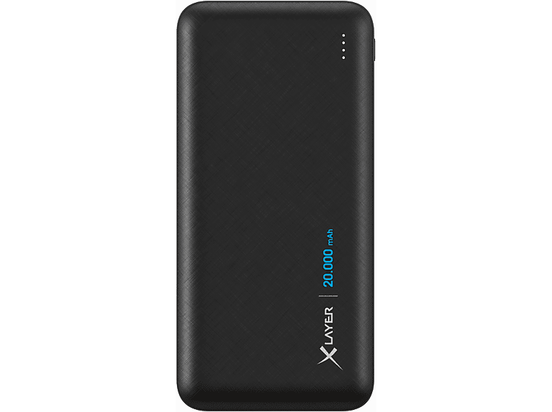 XLAYER Solid Powerbank 20000 mAh Schwarz SATURN
