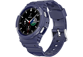 INF WBF-BG118-38D, Ersatzarmband, Samsung, Galaxy Watch 4/5 Gen, blau