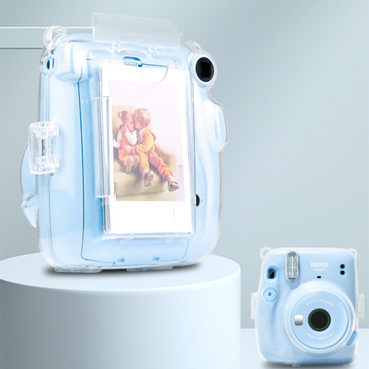 INF Kameratasche mit Fotoschlitz Transparent Kameratasche