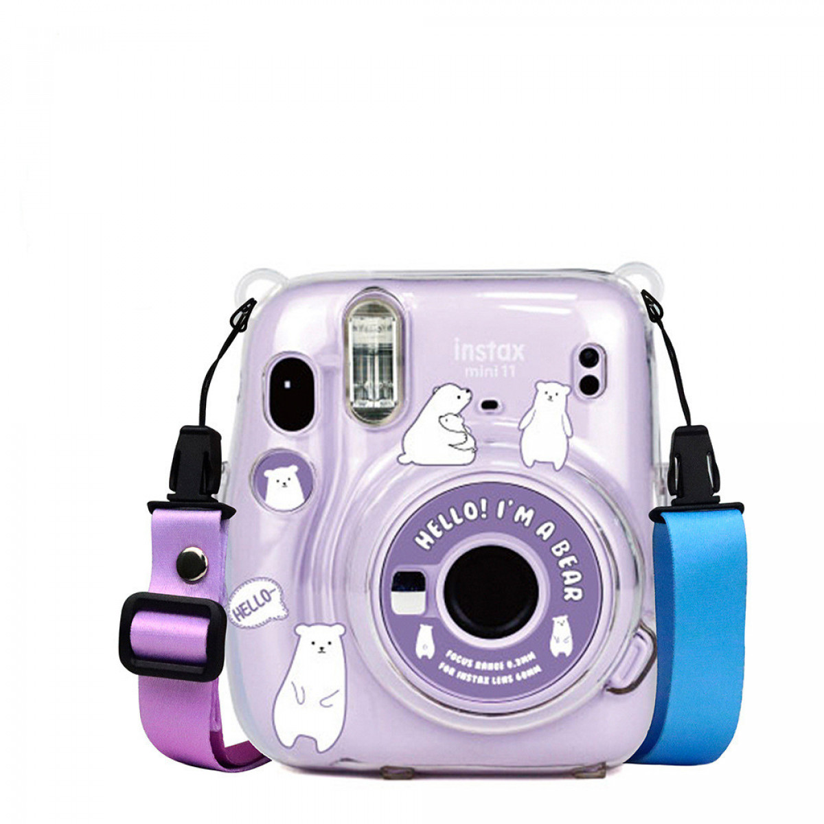 INF Kameratasche mit Fotoschlitz Transparent Kameratasche
