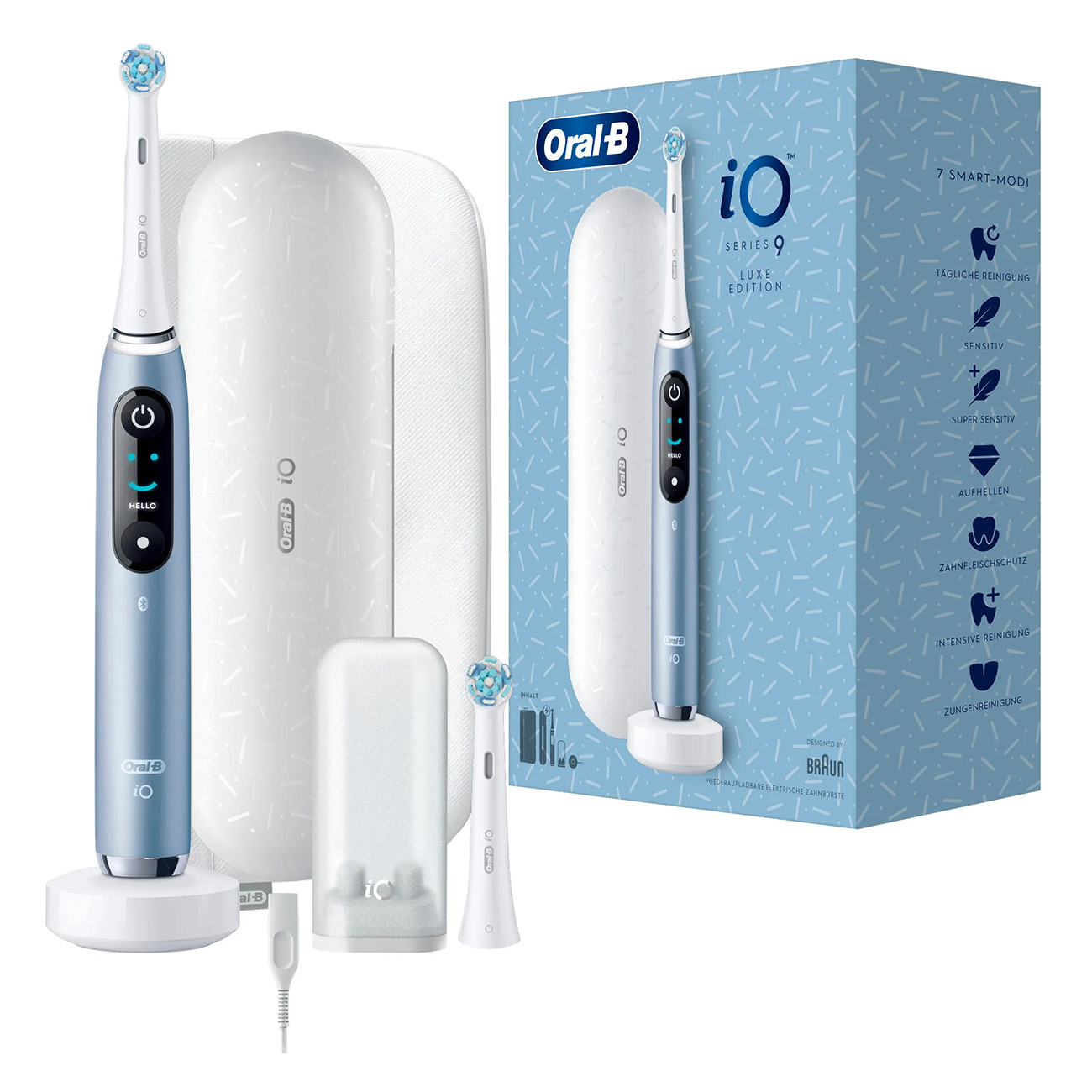 Zahnbürste Elektrische Series ORAL-B 9 blau Luxe Edition