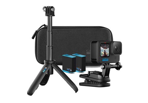 GOPRO HERO10 BLACK MediaMarkt BUNDLE | Actioncam Touchscreen WLAN, ACCESSORY HARD 
