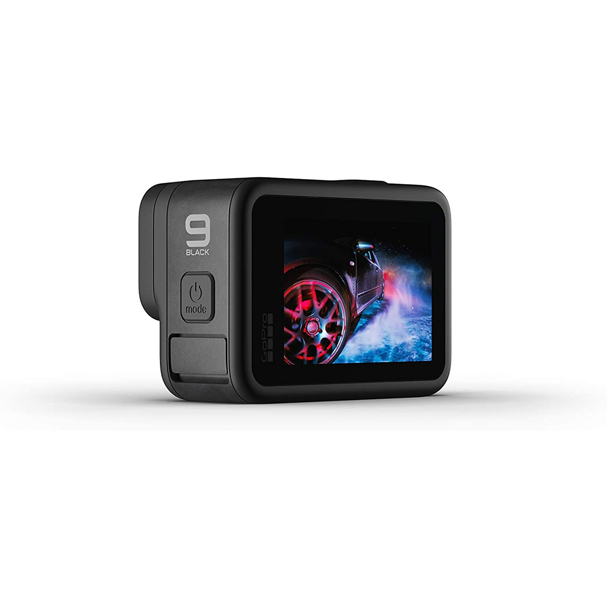GOPRO HERO 9 inkl. Fernbedienung, WLAN, BLACK HARD ACCESSORY Action BUNDLE Touchscreen Cam