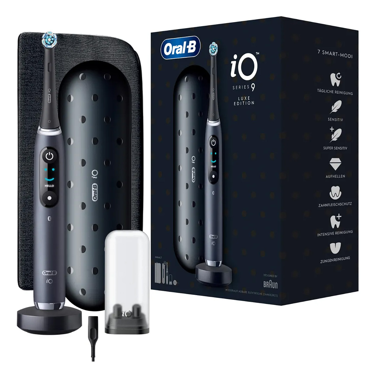 ORAL-B Series 9 Edition Zahnbürste Luxe schwarz Elektrische