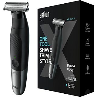 Barbero - BRAUN X XT5100, Negro. gris