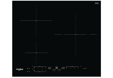 Placa de vitrocerámica - WHIRLPOOL WS B2360 BF, 3 zonas, 59 cm, Negro