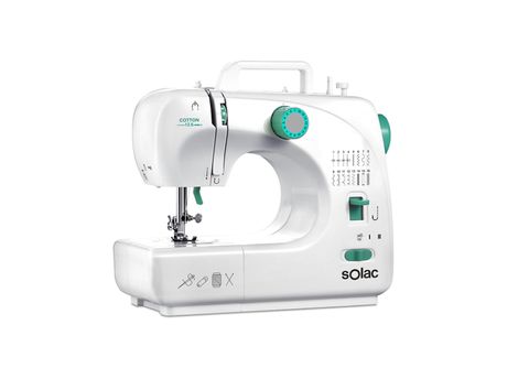 Máquina de coser  Singer M1155, Full size, 14 tipos puntadas, Ojalado  automático, Blanco