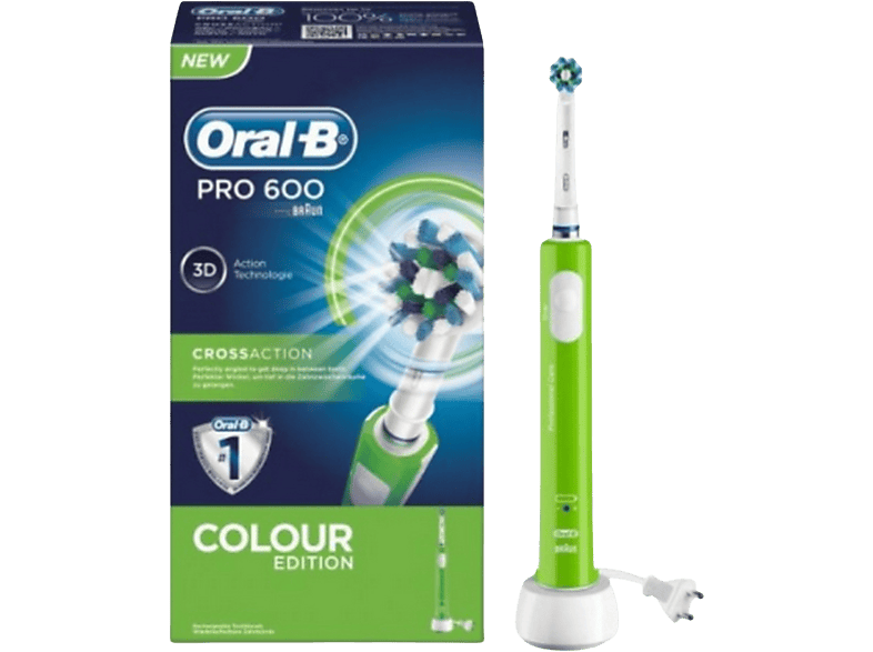 Cepillo el ctrico ORAL B PRO600 Verde Cross Action Verde