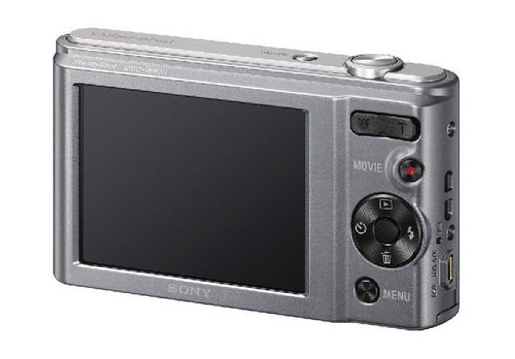 6x opt. 810 Digitalkamera Silber, SILBER DSC-W TFT-LCD SONY Zoom,
