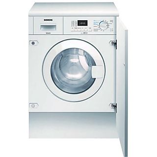 Lavadora - Secadora - SIEMENS WK12D322ES, 7 kg, Blanco