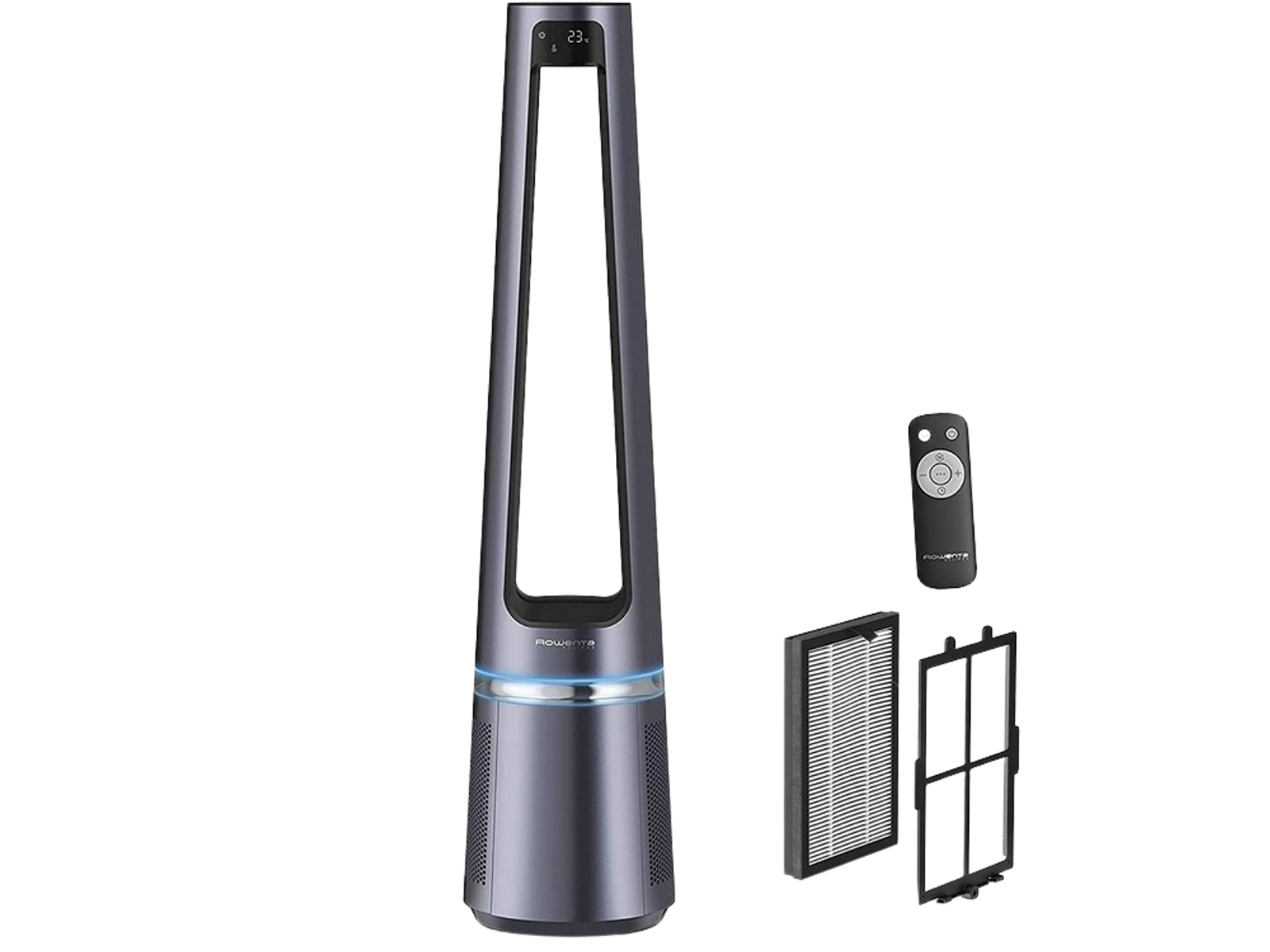 Purificador de aire - QU5030F0 ROWENTA, 33 W, Plata