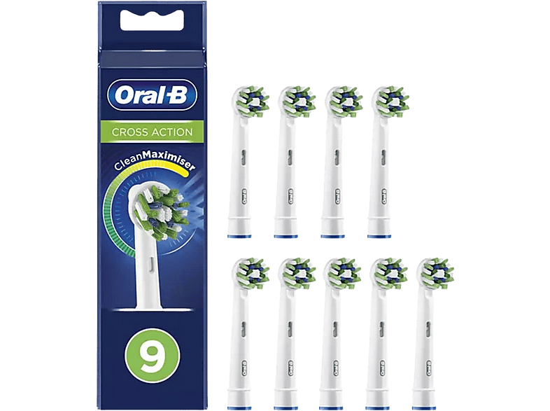 Oral-B Cross Action Recambios Pack 4 unidades